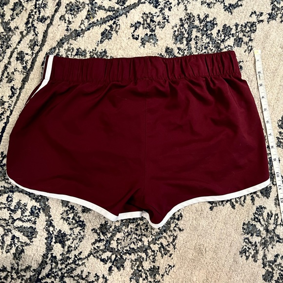 Adidas Maroon Running Shorts - Picture 2 of 3
